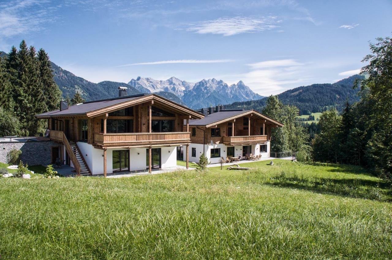 Zeitfrei Chalet Apartments Fieberbrunn Exterior photo